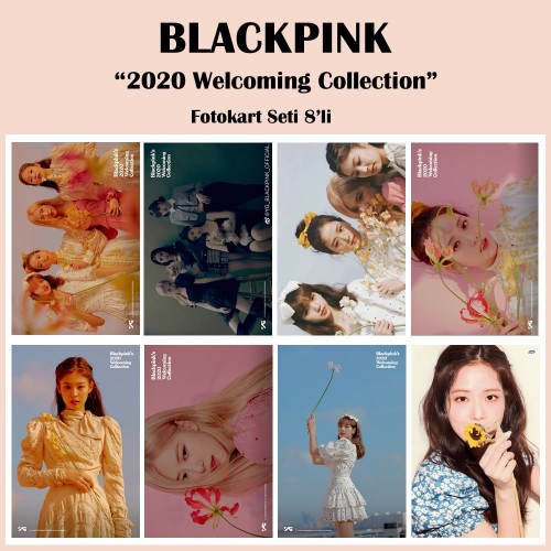 BLACKPINK 2020 Welcoming Collection Fotokart Seti
