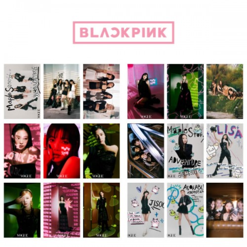 BLACKPINK Magazine Fotokart Seti